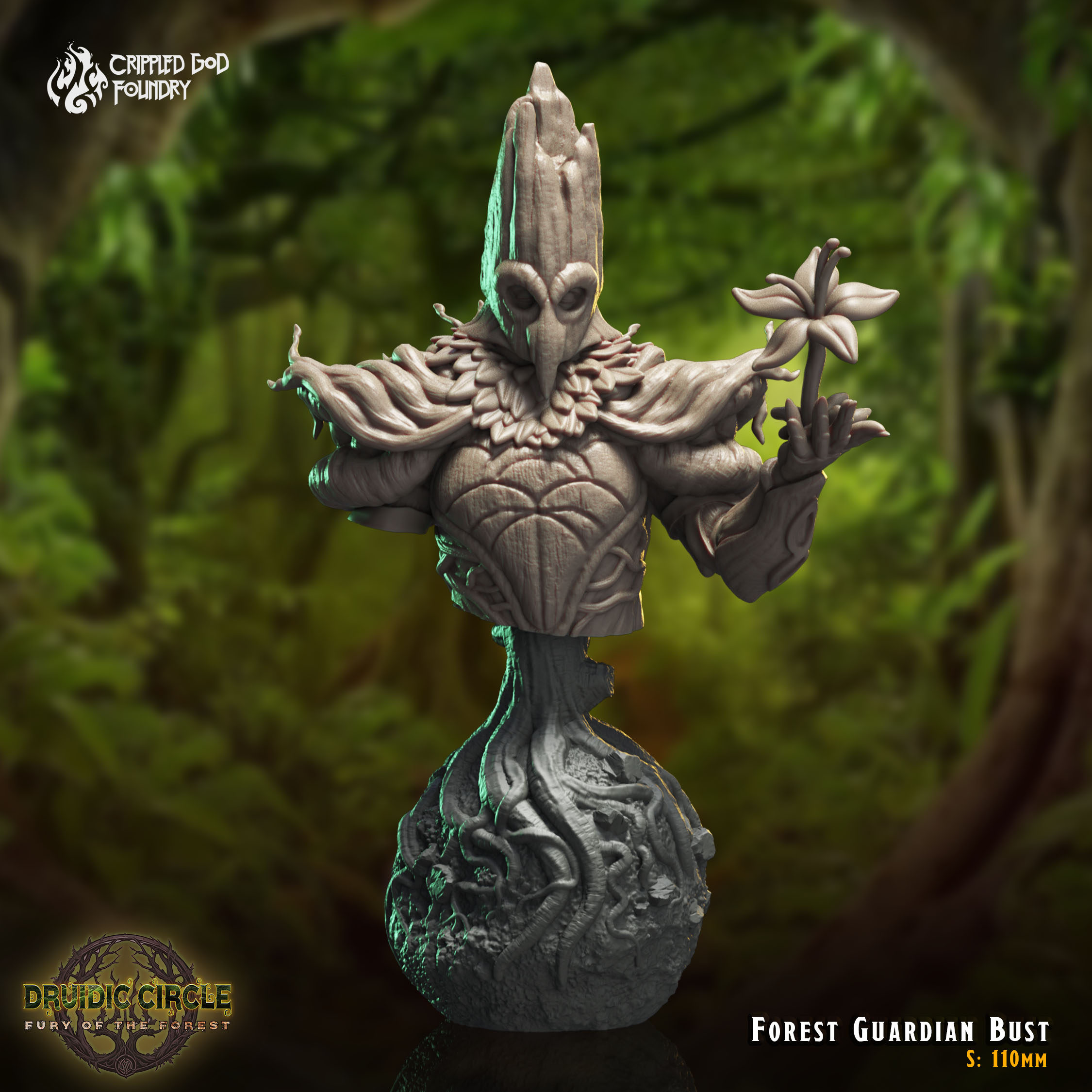 Forest Guardian Bust